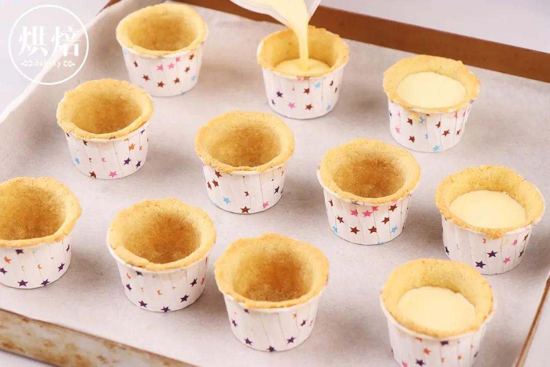 自制一岁以上就可以吃的蛋挞,自制低糖蛋挞