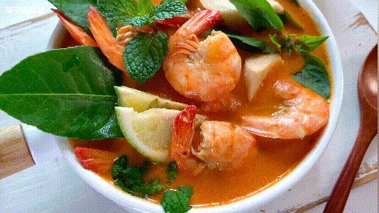 一碗冬阴功海鲜汤,厨师教你冬阴功汤最正宗做法