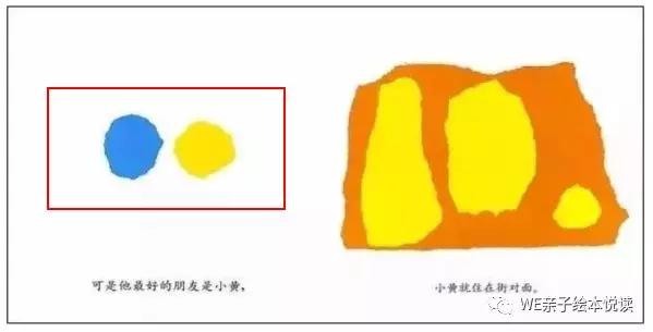 李欧李奥尼绘本内容,绘本小蓝和小黄精读