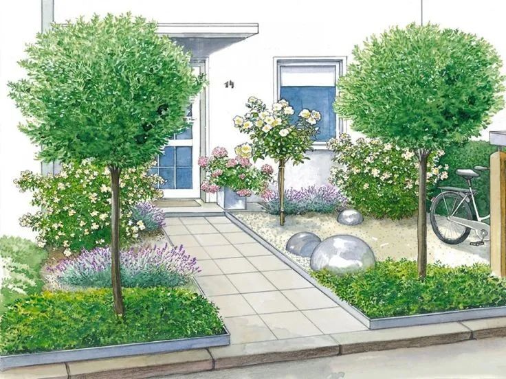 好看的小花园设计图片,好看的小花园图