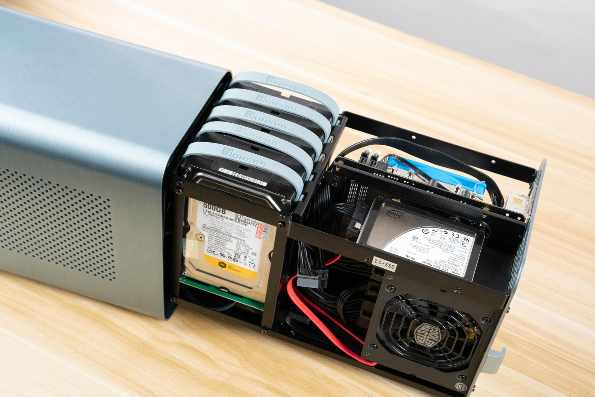 乔思伯机箱v11开箱,乔思伯n1组装nas