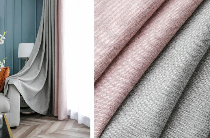 窗帘棉麻面料怎么选购,窗帘面料的认识棉麻面料