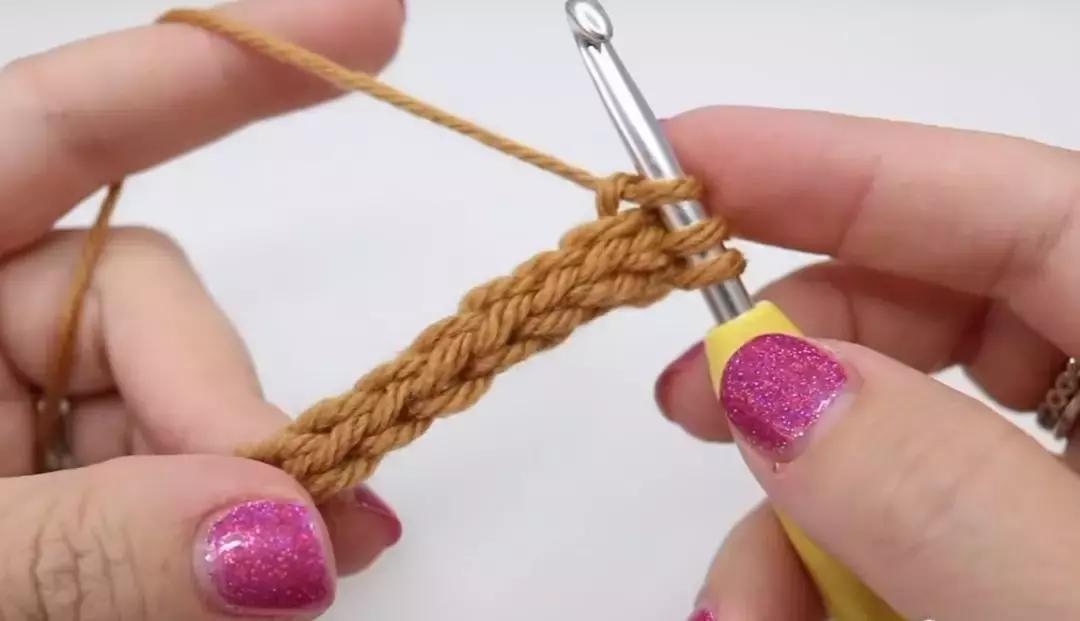 南瓜挂件钩针教程,钩针南瓜小挂件图解