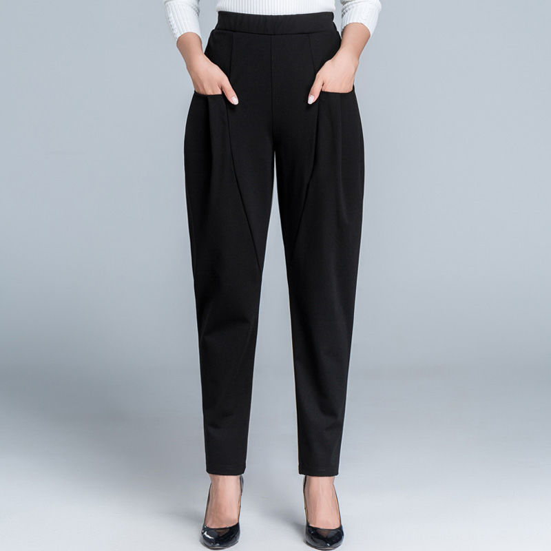 哈伦裤可以搭配什么毛衣,哈伦裤可以搭配的上装