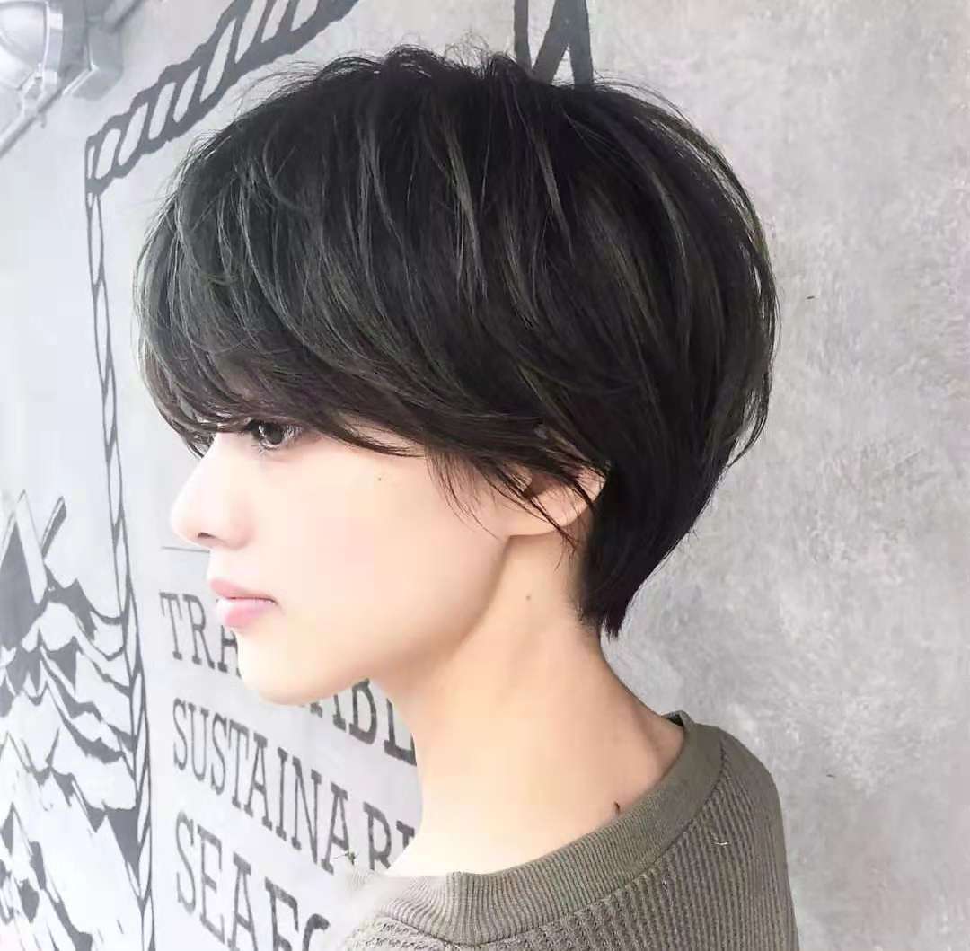 好看波波头短发,波波头不老气