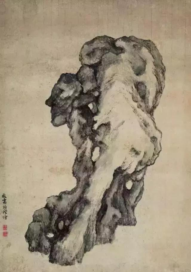 历代中国画中的奇石,中国画奇石作品欣赏