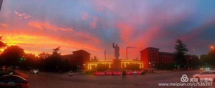 双彩虹映照下的绝美风景，洛阳奇特天象百年不遇