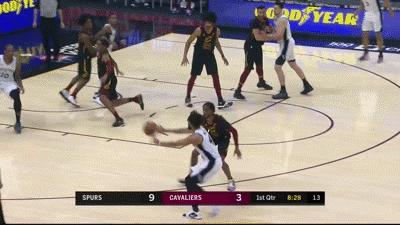 保罗过人动作,保罗垫脚欧文