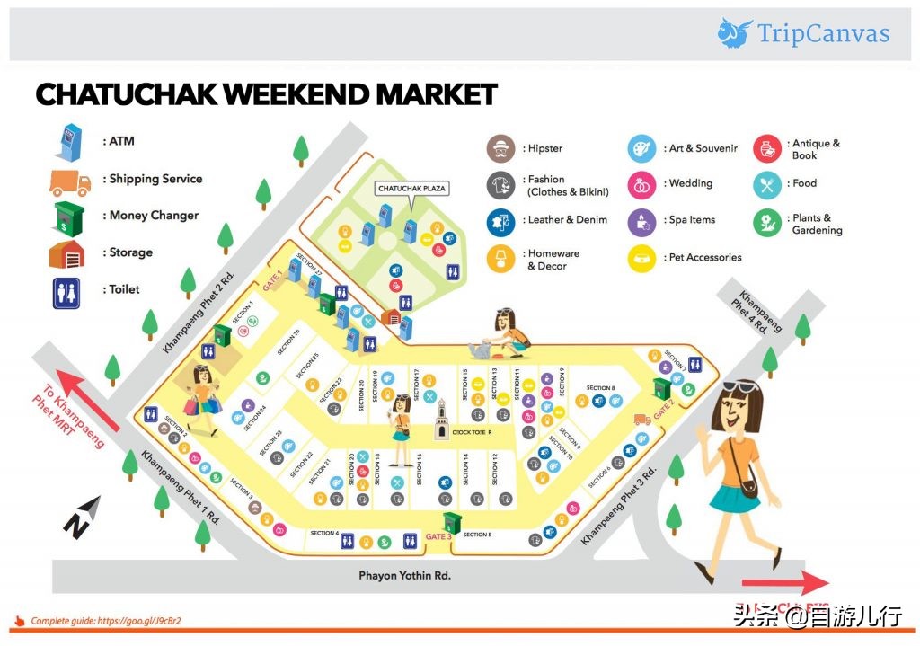 泰国曼谷机场购物攻略,泰国曼谷购物地图