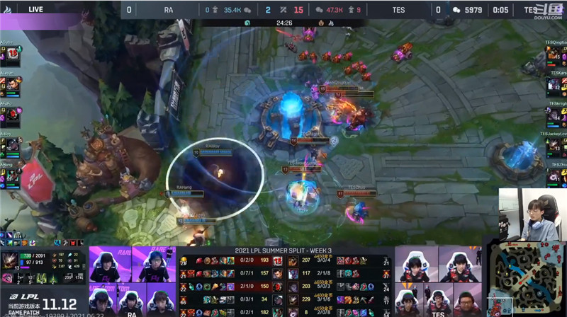 tes被翻盘分析,tes赛后采访jkl落泪
