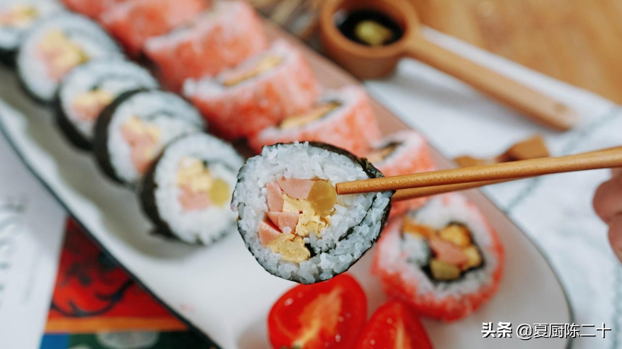 家庭版寿司简单做法,简单易做的寿司