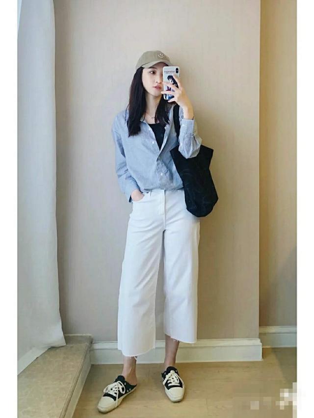 优衣库格子裤搭配技巧,优衣库直筒裤的搭配