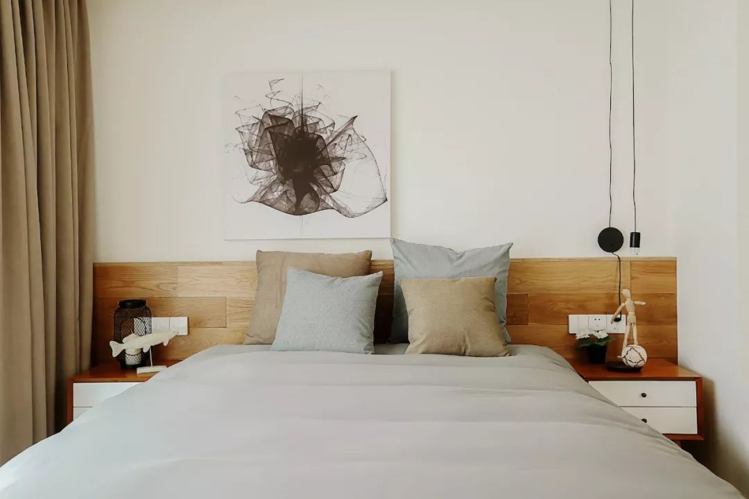 家里的床头背景怎么弄才好看,大面积的床头背景该怎么做