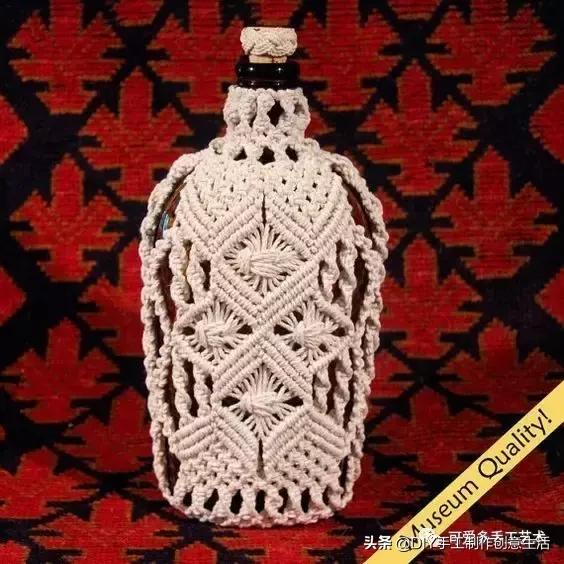 编绳杯套,编绳防烫杯套