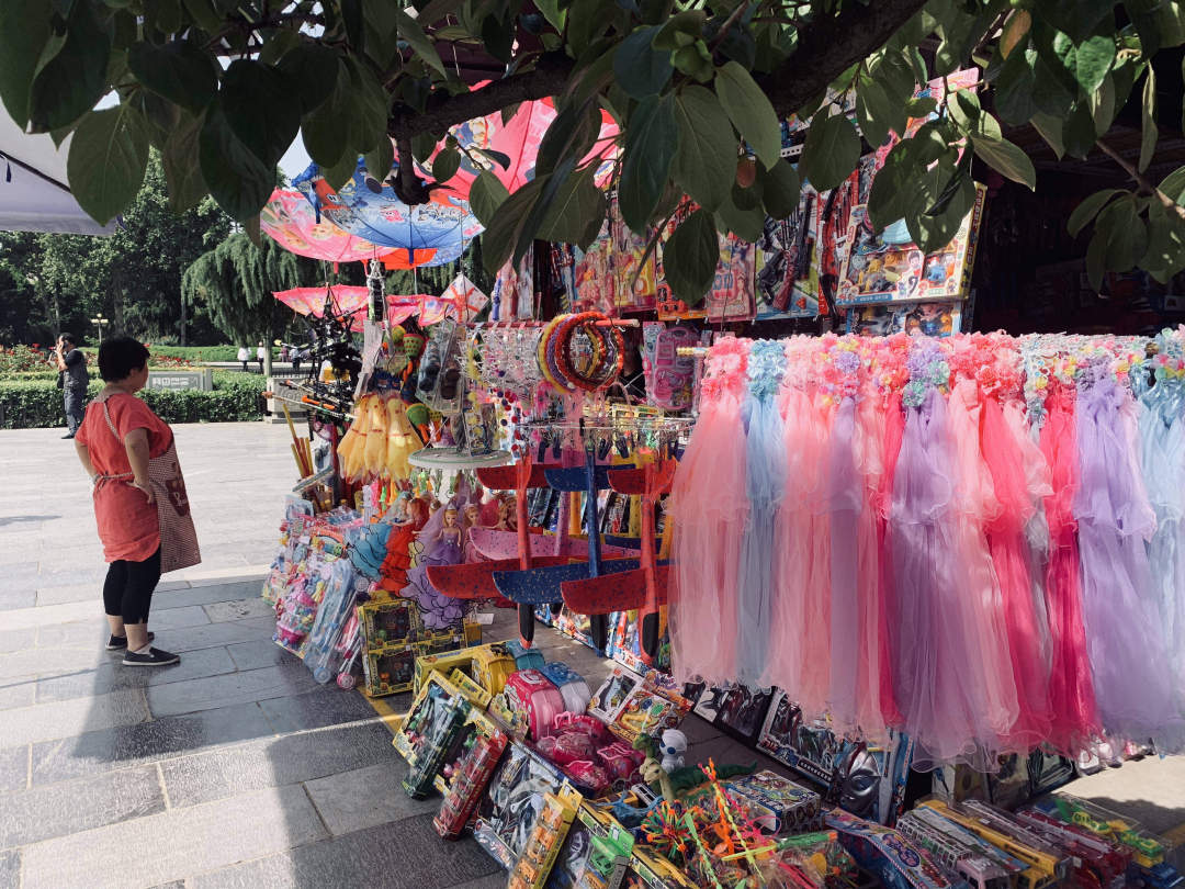 最美的西安兴庆公园,西安兴庆公园一道美丽的风景线