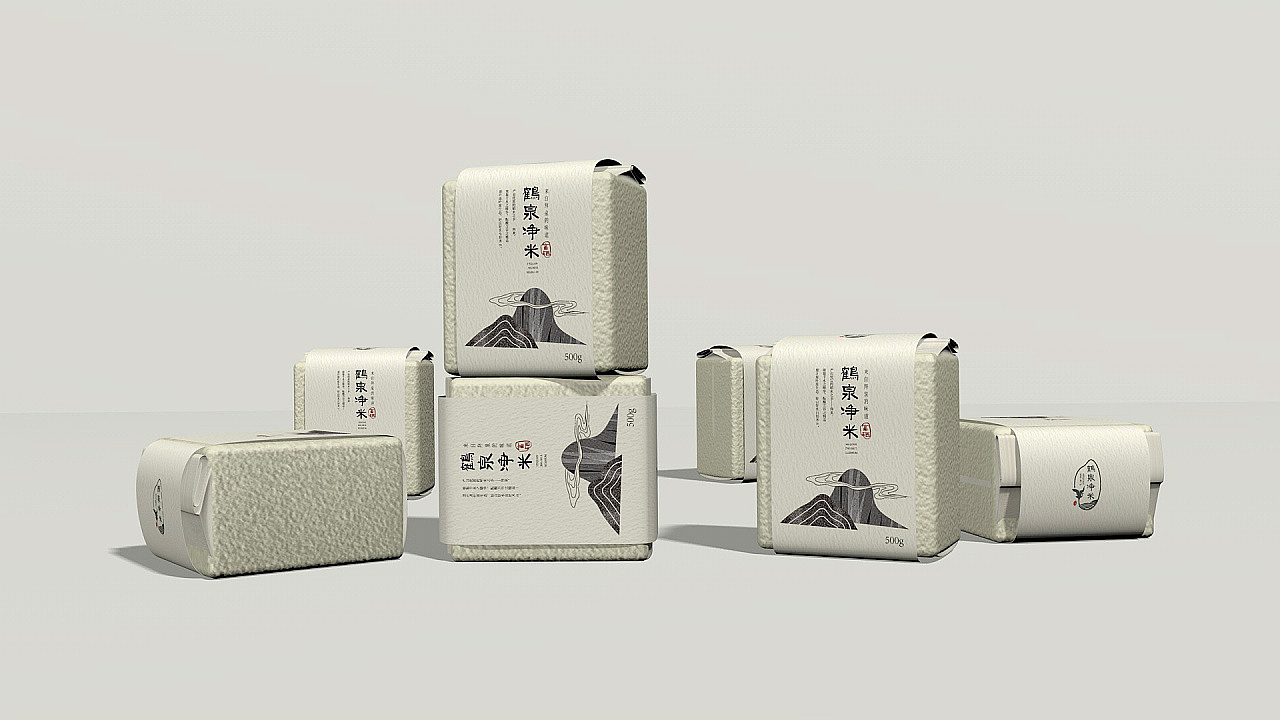 高端大气的大米包装,最高档的大米包装