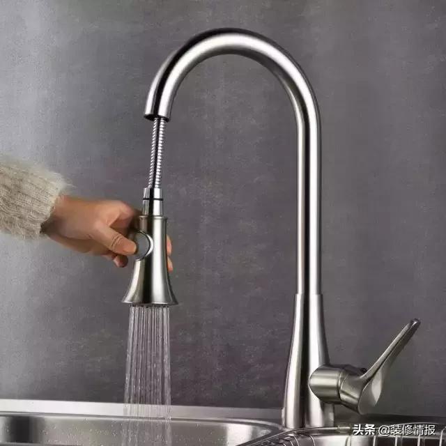 厨房水龙头有单管的吗,厨房水龙头冷热水管怎么区分