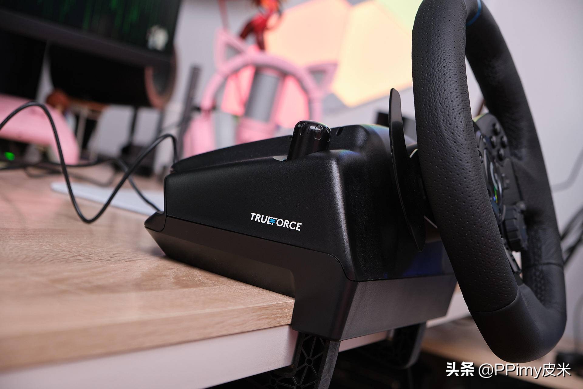 罗技全新方向盘g923开箱,罗技g923配啥座椅