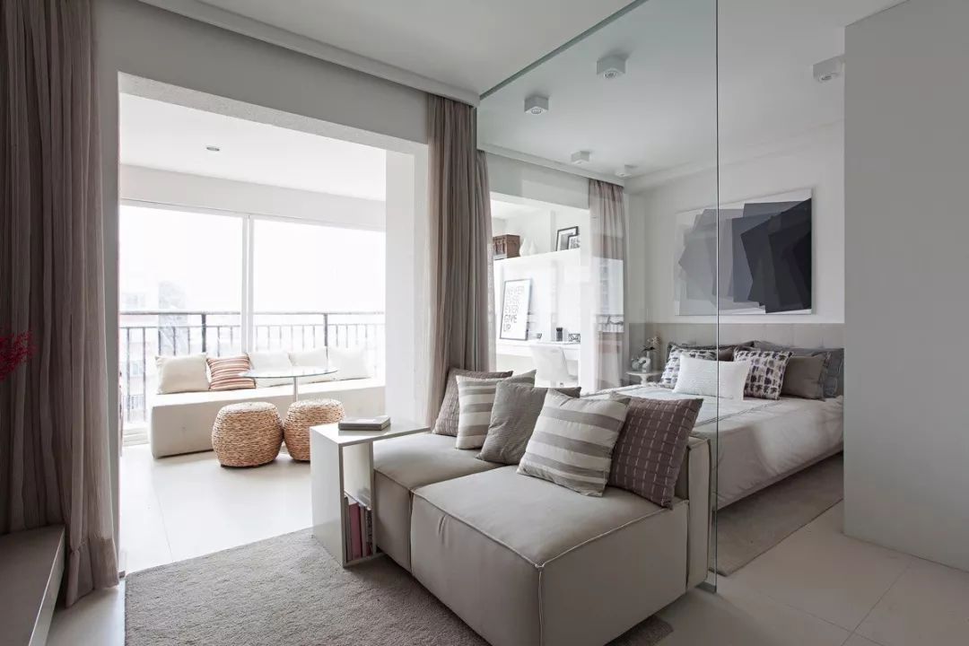 房子都是自己设计的,房子再小也要尝试一下法式风