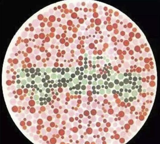 公认的六张色盲图,驾照常用的色盲图