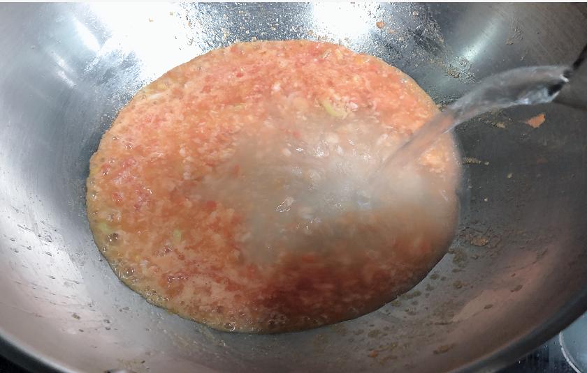 魔芋丝虾滑汤,魔芋虾滑番茄汤