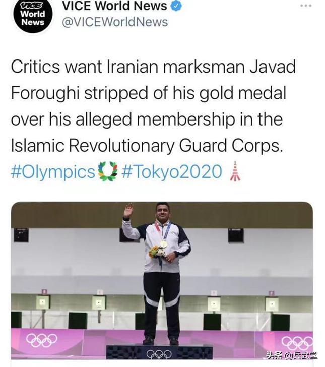 美国提议没收伊朗金牌？射击项目夺冠，美指责运动员加入伊朗卫队