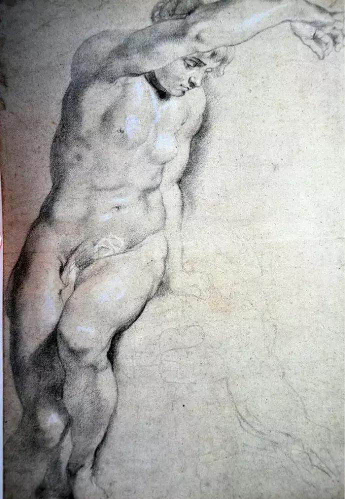 巨匠鲁本斯的素描作品图片,鲁本斯顶级素描