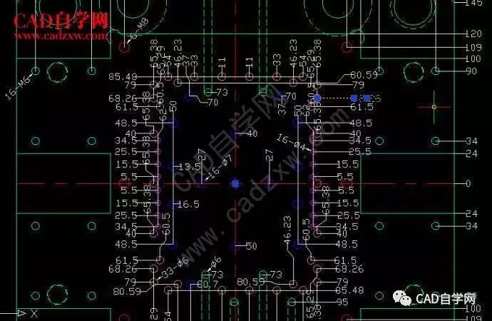 cad坐标系原点显示,cad坐标系里测量数据都是米么