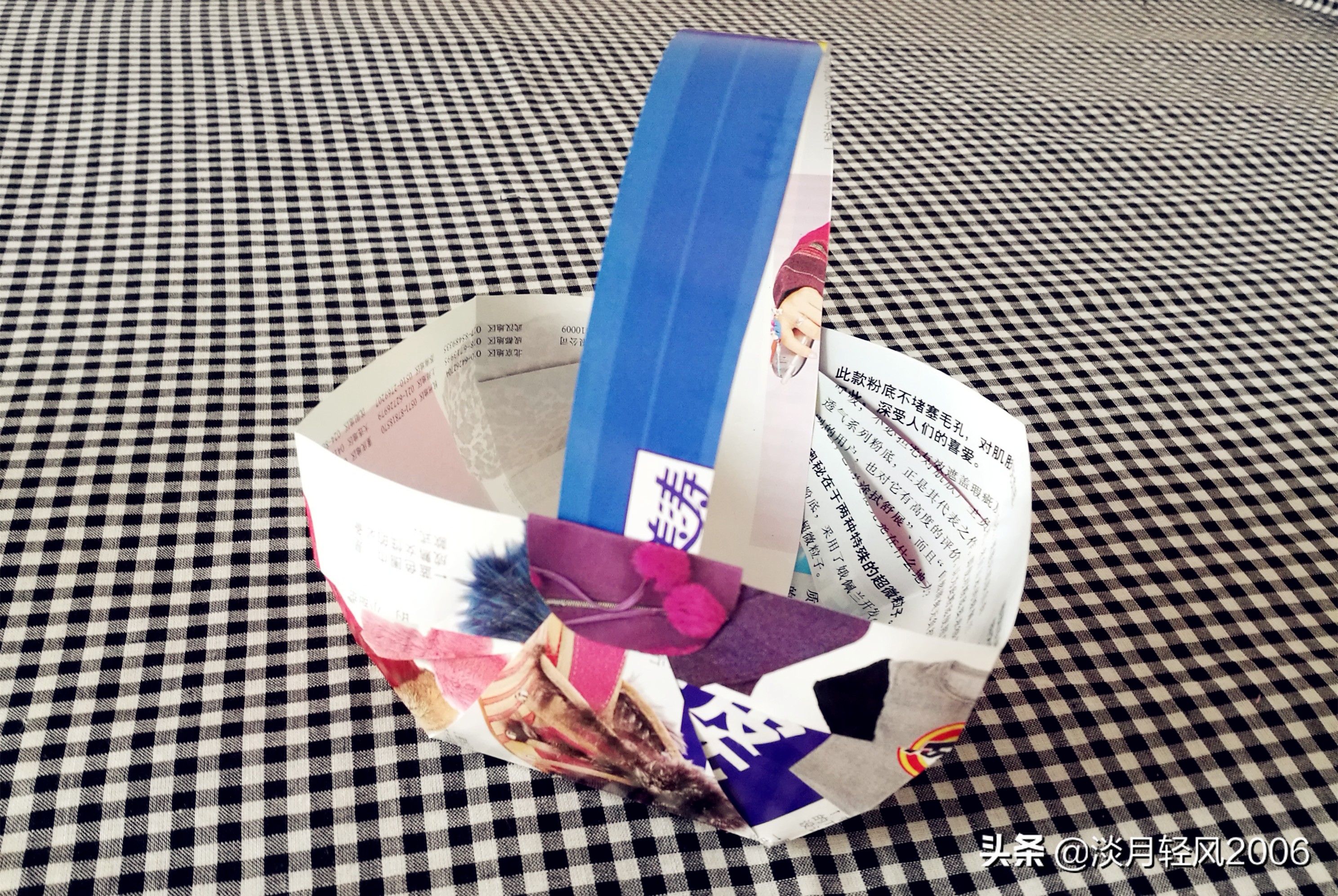 手工卡纸篮子制作大全简单,竹篮手工制作幼儿园卡纸