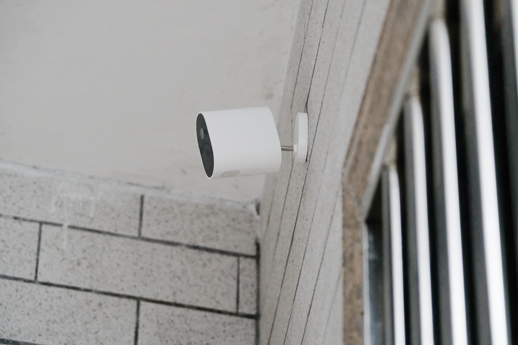 小米室外无线无网摄像头,小米无线摄像头穿墙测试