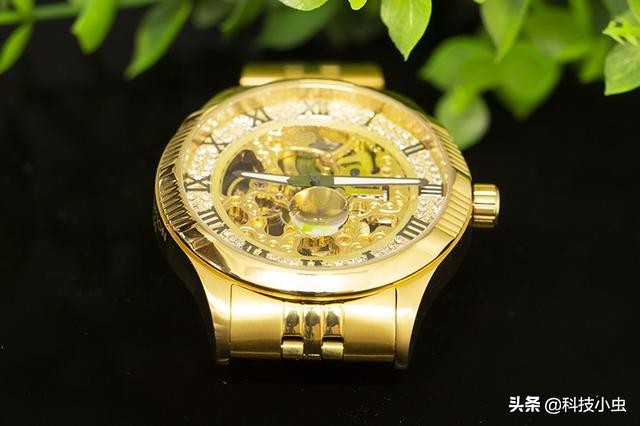 jojo限量版机械镂空手表,jojo轻奢腕表