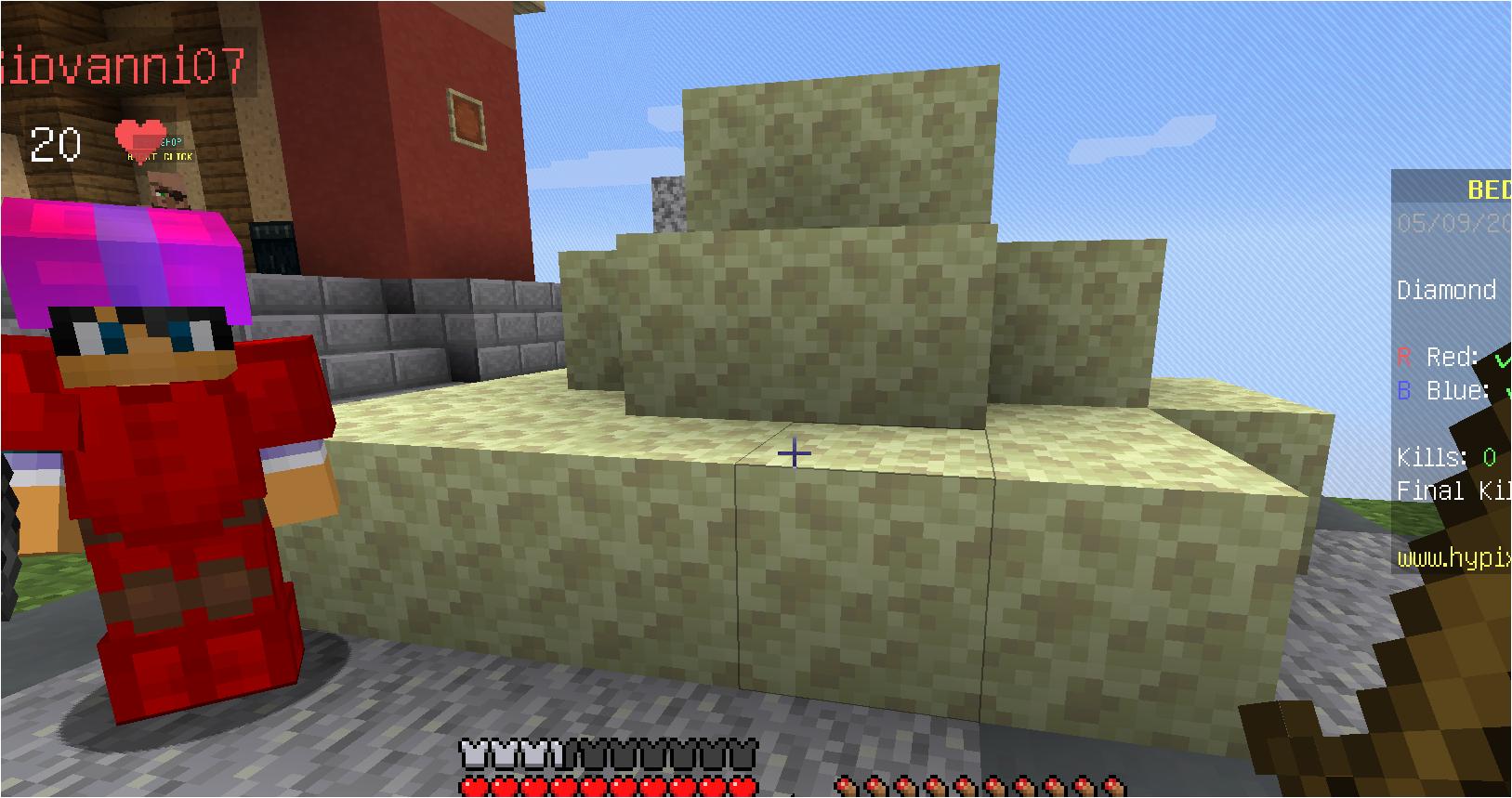 我的世界起床战争双人版经典打法,我的世界偷床大作战