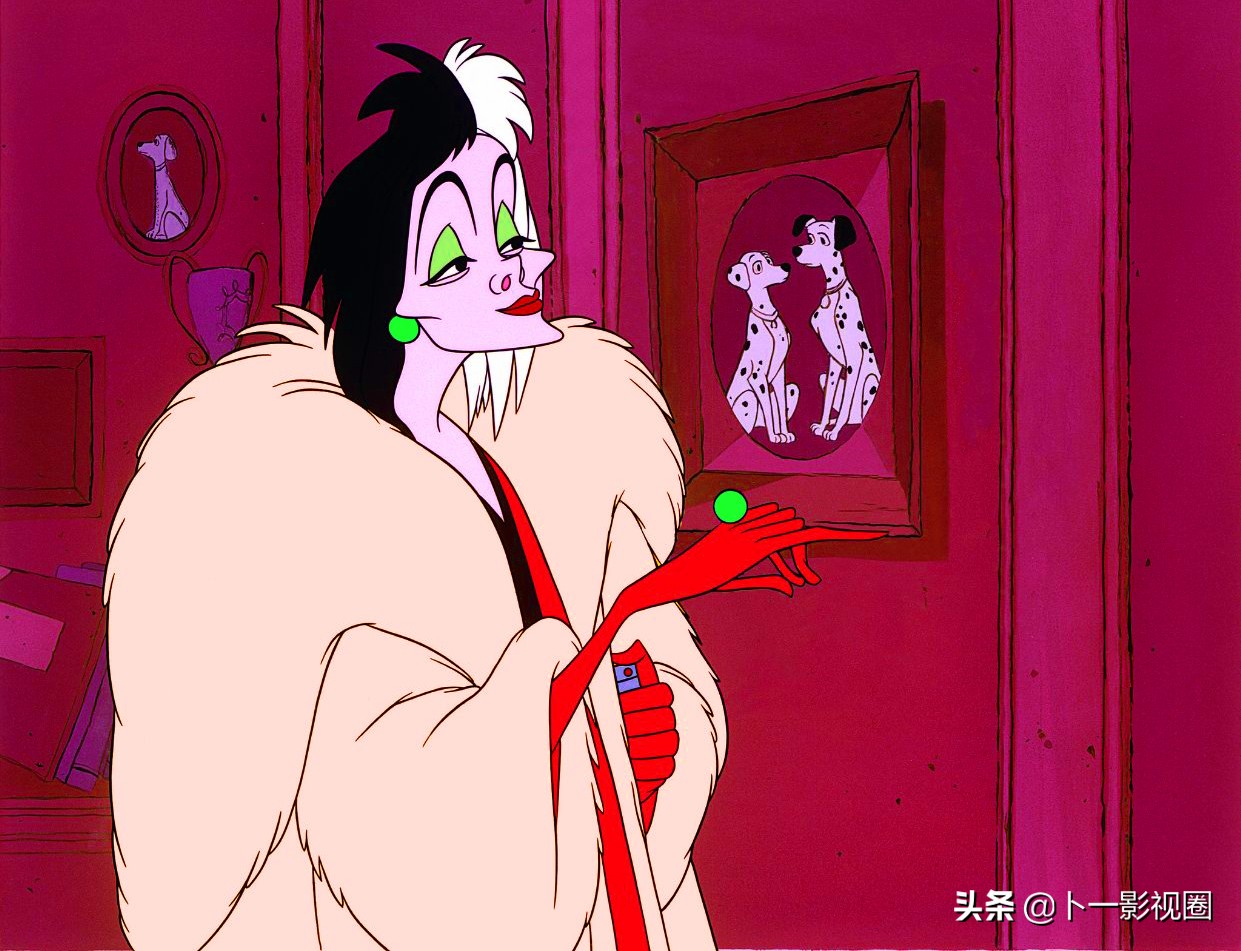 黑白魔女库伊拉是101斑点狗前传吗,经典反派库伊拉