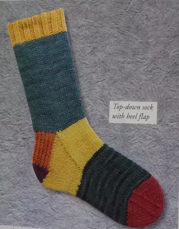 珊瑚绒线织袜子教程简易,如何编织冬天袜子教程