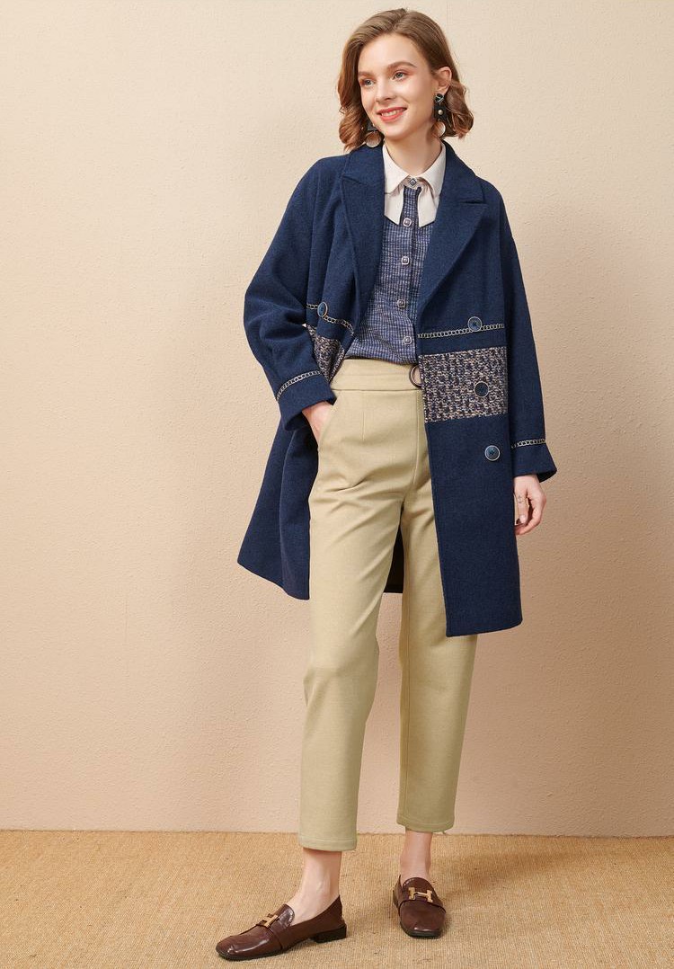 牛仔裤优雅气质温柔风女人穿搭,40岁气质减龄百搭新款裤子冬季