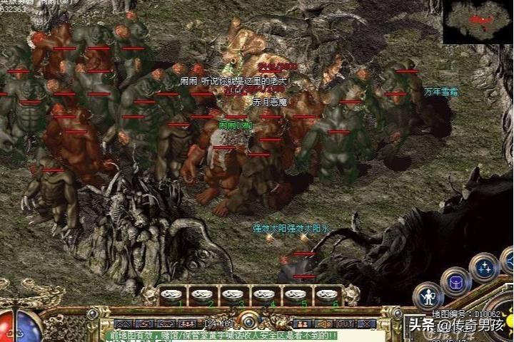 热血传奇1.76打赤月恶魔怎么走,热血传奇赤月恶魔