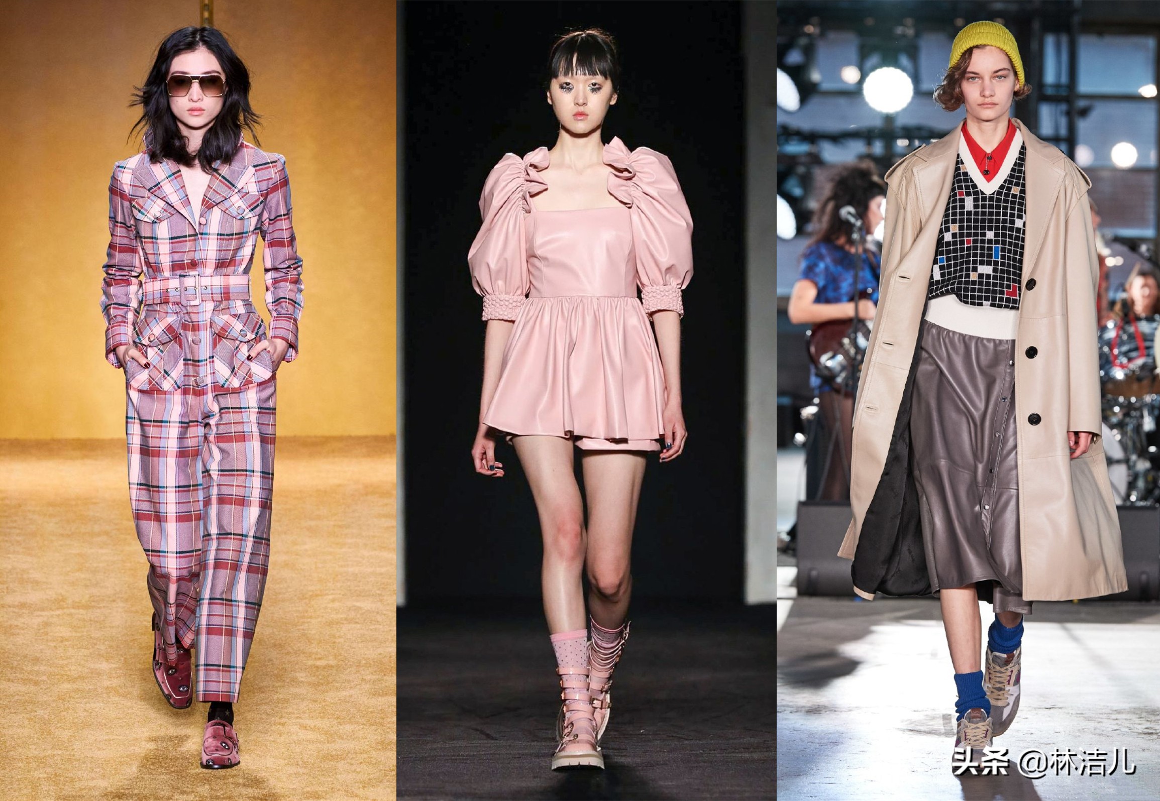 李宇春牛仔靴穿搭皮衣,李宇春私服长筒靴