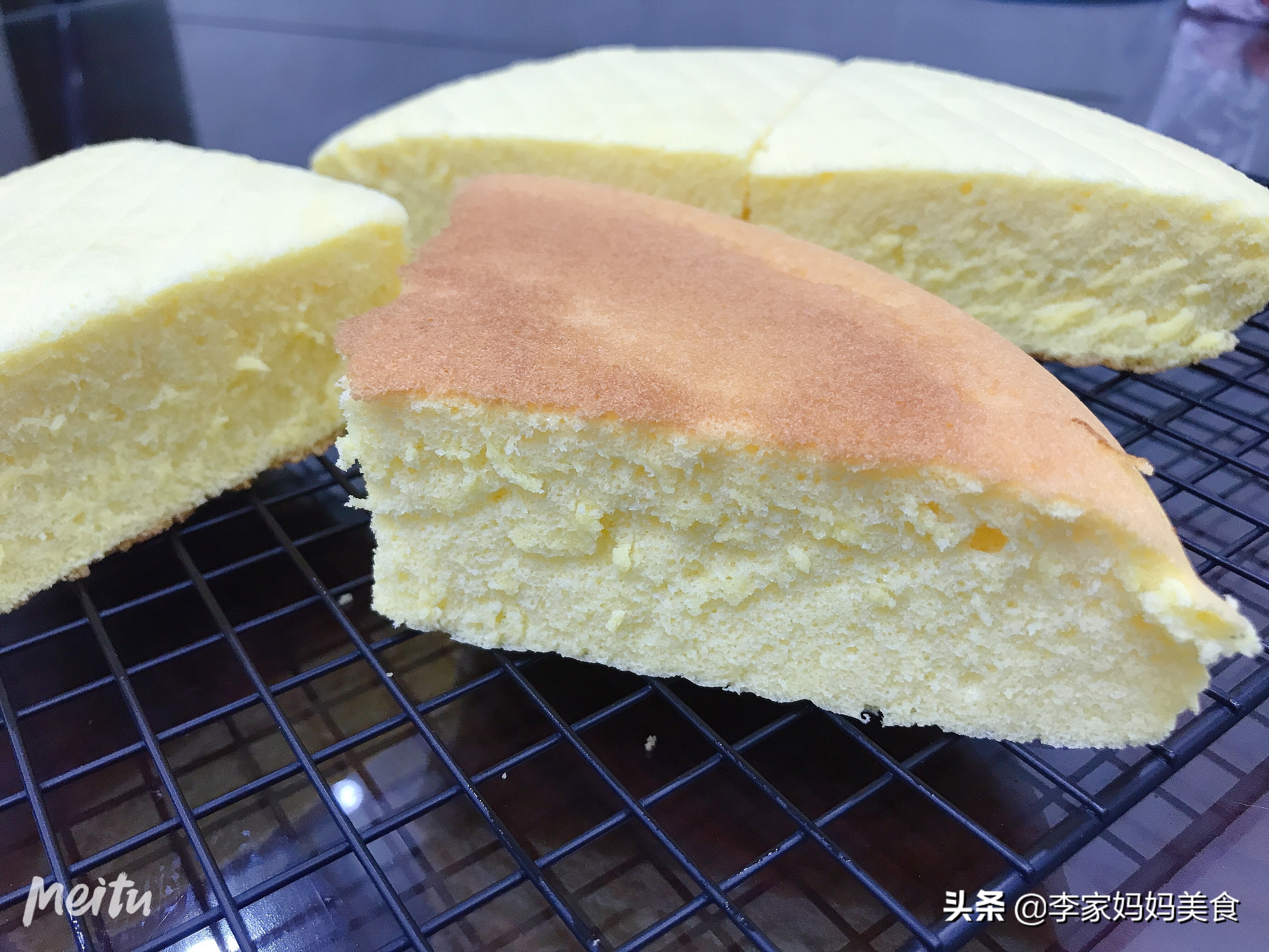 不用电饭煲做的蛋糕不塌陷,蛋糕不塌不回缩的诀窍电饭煲