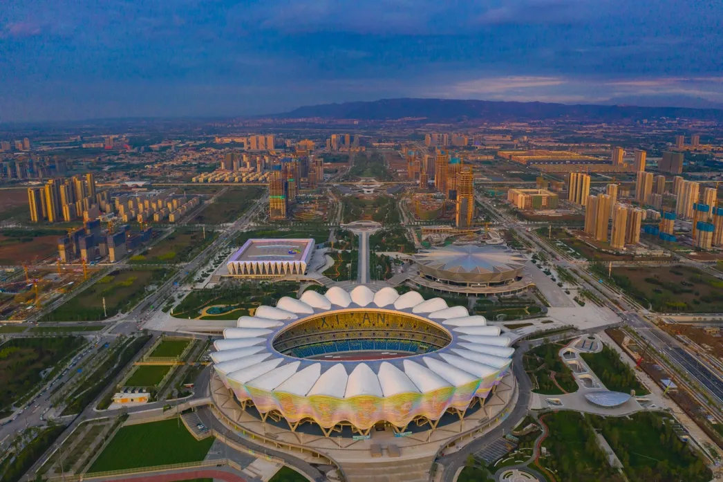 西安的巨变,四年变化进化史2022