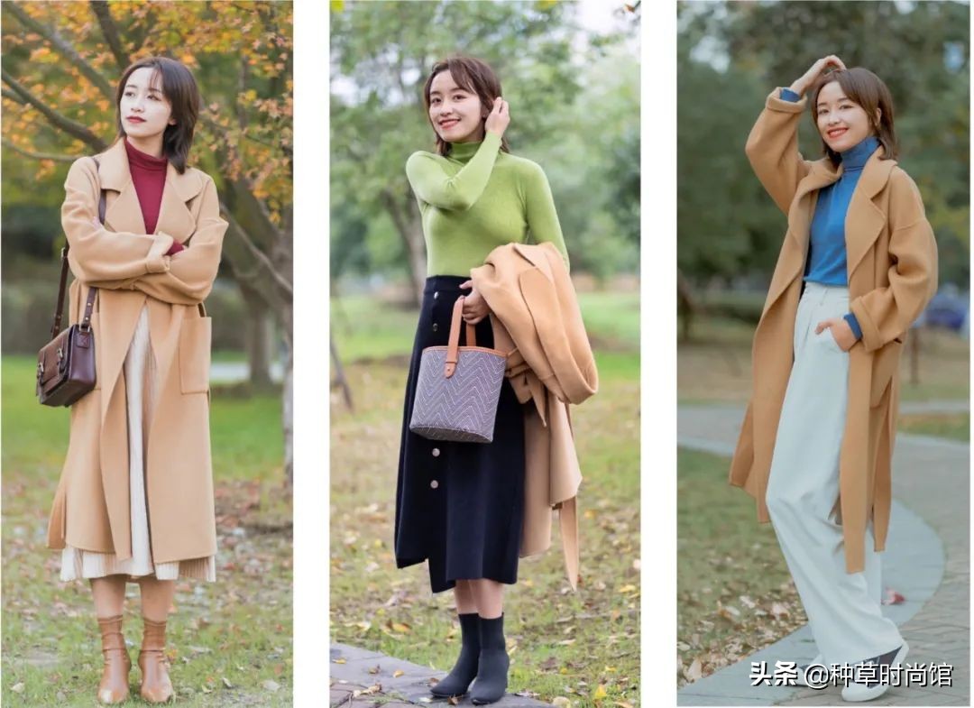 短款驼色和哪三个颜色最搭,今冬穿驼色这6种颜色美爆了