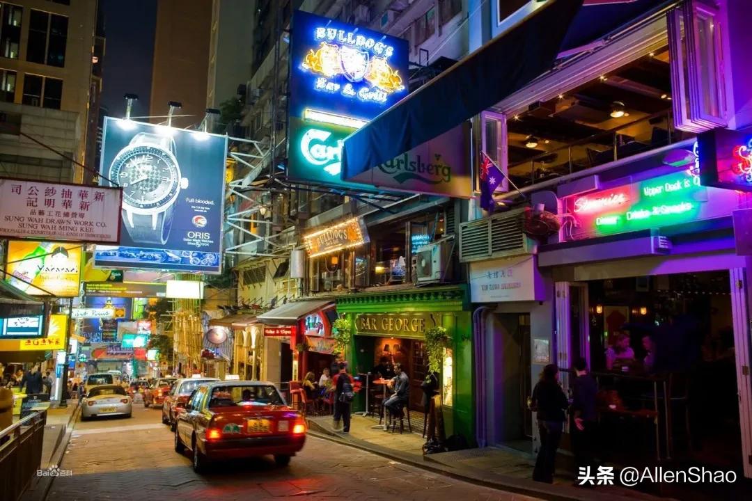 香港二天自由行攻略兰桂坊,去香港旅游去兰桂坊