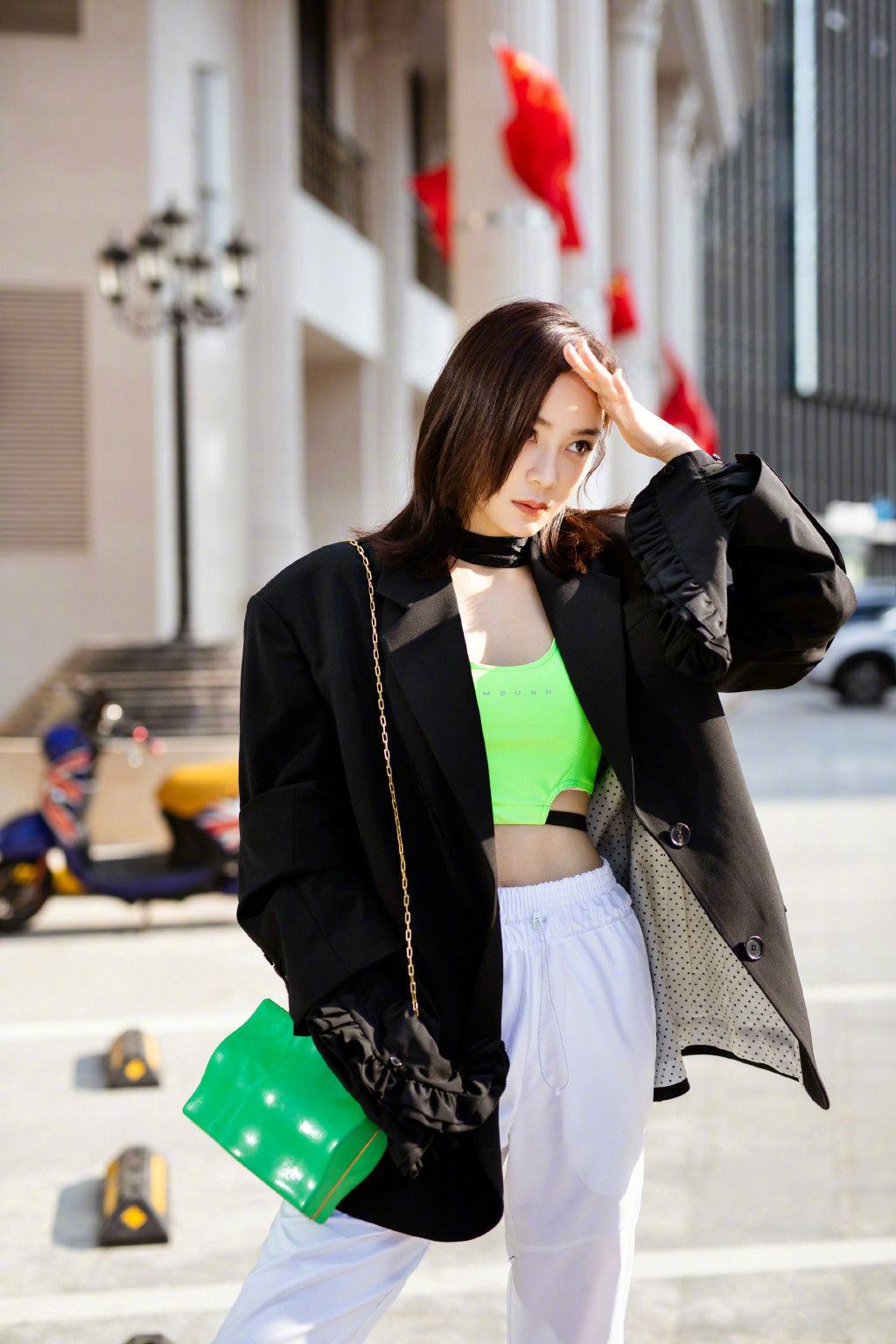 袁姗姗腹肌马甲线13个动作完整,袁姗姗穿露脐装露马甲线