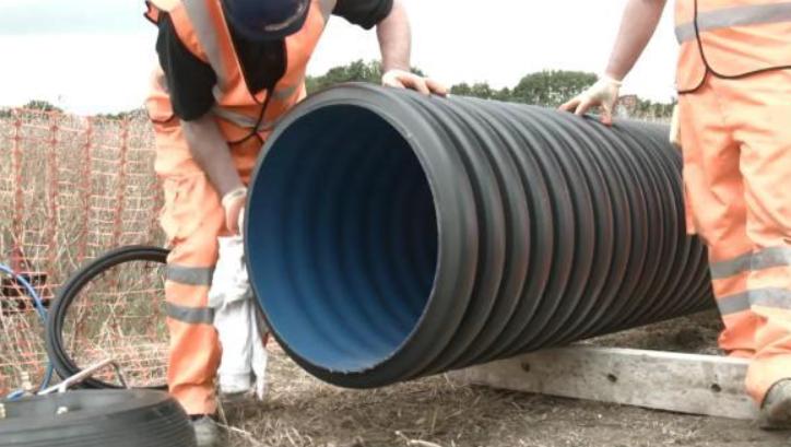 波纹排水管制作,波纹管排水管施工工艺