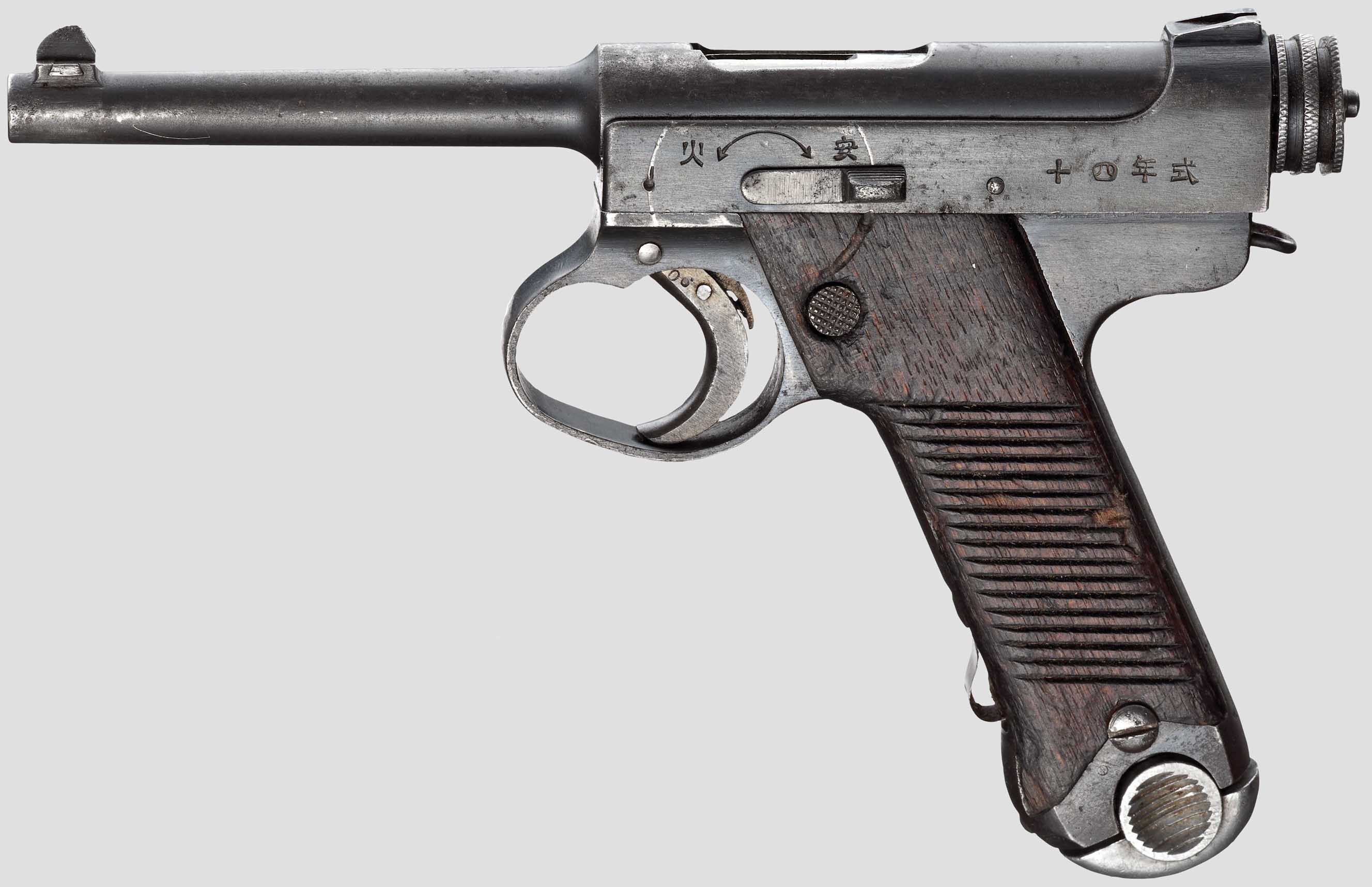 日本鬼子的王八盒子枪,日本的王八盒子手枪有多厉害