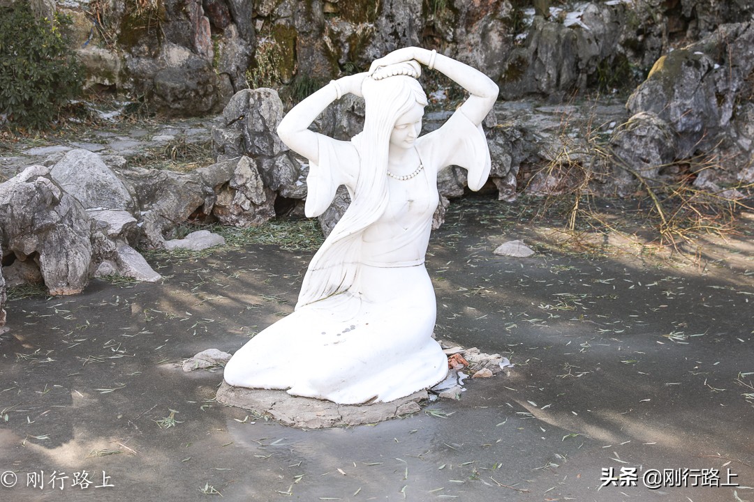 华东第一竹海之称的地方，冬季里冰花最吸引人