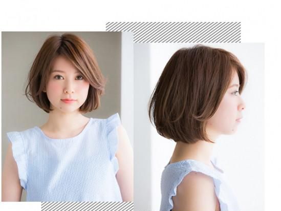 短发圆脸适合什么短发,圆脸型流行什么短发发型图片大全