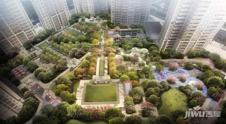 荆州人信悦玺绿化,荆州人信悦玺120平