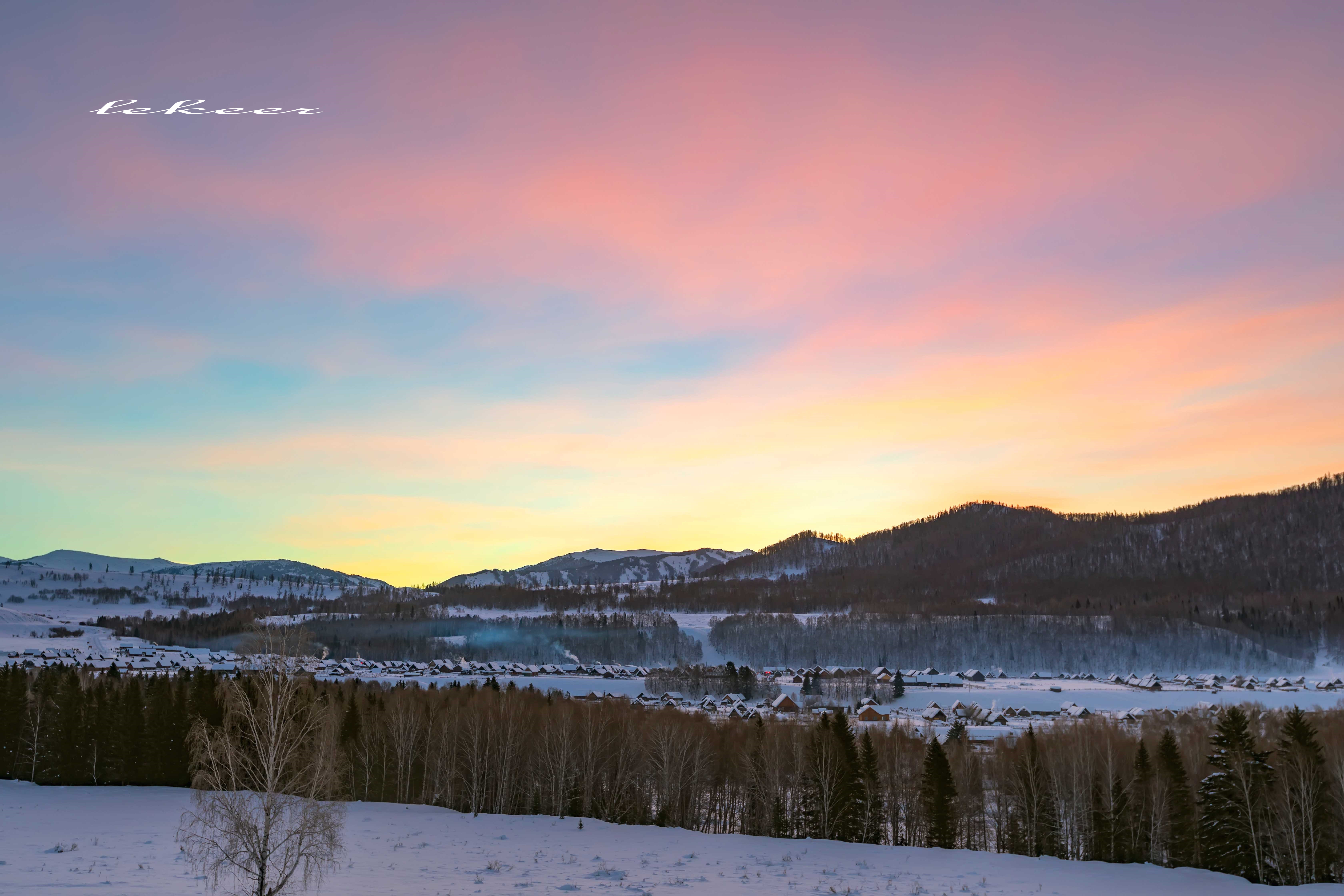 极美雪景图,极美映画