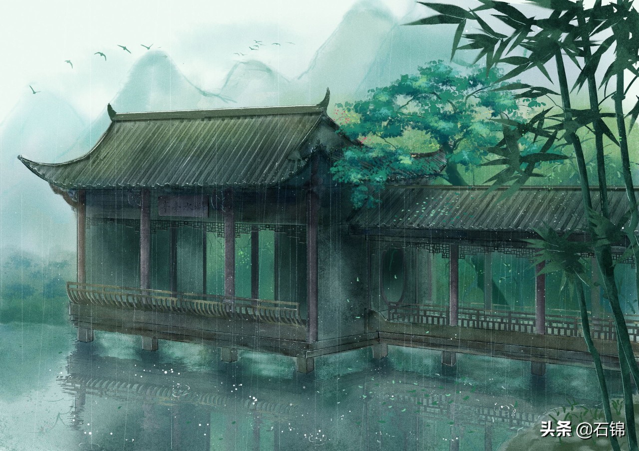 现代田园风光诗词100首,七言山水田园诗大全100首