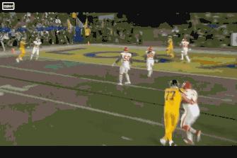 橄榄球nfl中锋怎么确定在哪开球,nfl美式橄榄球经典视频